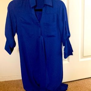 Blue express portofino dress